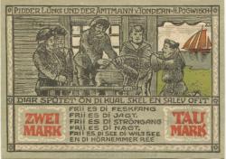 Westerland (heute: Gemeinde Sylt) - Stadt - 1921 - 2 Mark