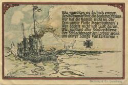 Westerland (heute: Gemeinde Sylt) - Verein der Krieger und Kampfgenossen - Juli 1921 - 1 Mark