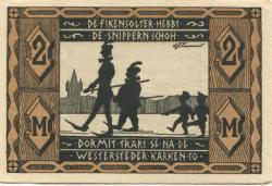 Westerstede - Stahlhelm-Bund, Gruppe Westerstede - 1922 - 2 Mark