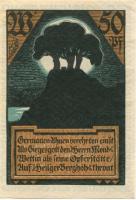 Wettin - Stadt - -- - 50 Pfennig