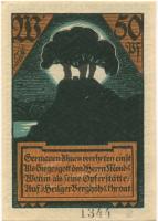 Wettin - Stadt - -- - 50 Pfennig