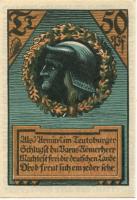 Wettin - Stadt - -- - 50 Pfennig