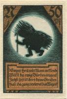Wettin - Stadt - -- - 50 Pfennig