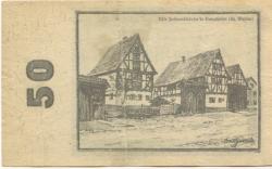 Wetzlar - Kreis - 9.10.1923 - 50 Millionen Mark