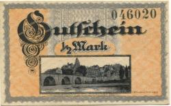 Wetzlar - Stadt - 1.10.1923 - 1/2 Mark