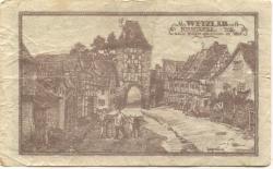 Wetzlar - Stadt - 1.11.1923 - 1 Billion Mark