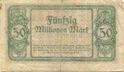 Wiesbaden - Kreis - September 1923 - 50 Millionen Mark 