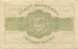 Wiesdorf (heute: Leverkusen) - Stadt - 1.8.1923 - 100000 Mark