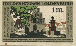Wildeshausen - Stadt - 1.12.1921 - 1 Mark