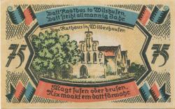 Wildeshausen - Stegemann, Carl, Hotel - -- - 75 Pfennig