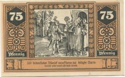 Wilsnack - Stadt - - 30.6.1922 - 75 Pfennig
