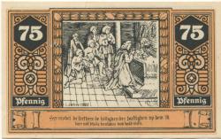 Wilsnack - Stadt - - 30.6.1922 - 75 Pfennig
