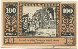 Wilsnack - Stadt - - 30.6.1922 - 100 Pfennig 