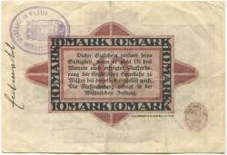Wilster - Städtische Sparkasse - 11.11.1918 - 10 Mark 