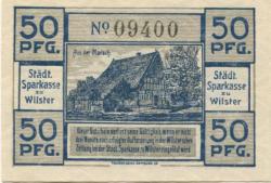 Wilster - Städtische Sparkasse - 13.7.1920 - 50 Pfennig 