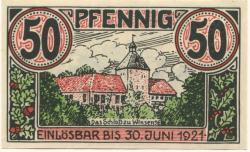 Winsen - Kreis - - 30.6.1921 - 50 Pfennig 