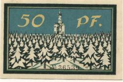 Winterberg - Stadt - 15.7.1921 - 50 Pfennig 