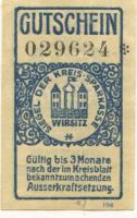 Wirsitz (heute: PL-Wyrzysk) - Kreissparkasse - 28.3.1918 - 50 Pfennig 