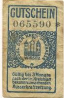 Wirsitz (heute: PL-Wyrzysk) - Kreissparkasse - 28.3.1918 - 50 Pfennig 