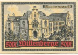 Wittenberge - Schutzverband für Handel und Gewerbe - -- - 50 Pfennig