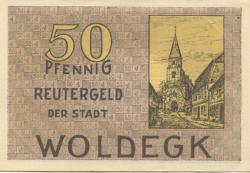 Woldegk - Stadt - - 31.5.1922 - 50 Pfennig