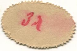 Wolkenstein - Mehner, Wilhelm, (Hutmacher) - -- - 3 Pfennig