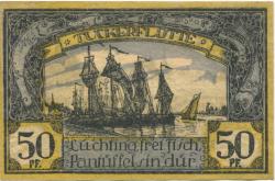 Wollin (heute: PL-Wolin) - Stadt - Juni 1921 - 50 Pfennig