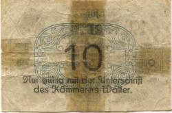 Wollstein (heute: PL-Wolsztyn) -Stadt - 1.1.1918 - 31.12.1918 - 10 Pfennig