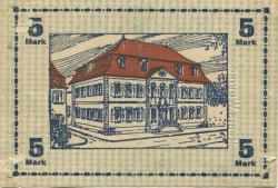 Worms - Kreis - 1.11.1918 - 1.2.1919 - 5 Mark