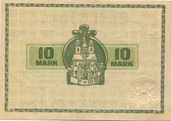 Worms - Stadt - 15.10.1918 - 1.2.1919 - 10 Mark