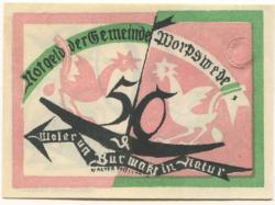 Worpswede - Gemeinde - -- - 50 Pfennig 