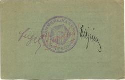 Wreschen (heute: PL-Wrzesnia) - Stadt - - 31.12.1914 - 1/2 Mark