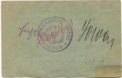 Wreschen (heute: PL-Wrzesnia) - Stadt - - 31.12.1914 - 1/2 Mark