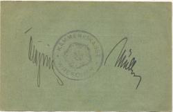Wreschen (heute: PL-Wrzesnia) - Stadt - - 31.12.1914 - 1/2 Mark