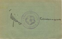 Wreschen (heute: PL-Wrzesnia) - Stadt - - 31.12.1914 - 1/2 Mark
