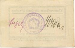 Wreschen (heute: PL-Wrzesnia) - Stadt - - 31.12.1914 - 1 Mark