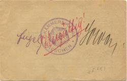 Wreschen (heute: PL-Wrzesnia) - Stadt - - 31.12.1914 - 2 Mark