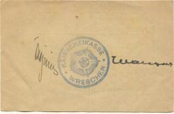 Wreschen (heute: PL-Wrzesnia) - Stadt - - 31.12.1914 - 2 Mark