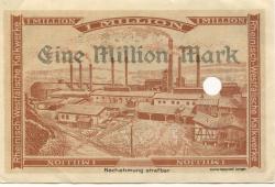Wülfrath-Dornap (heute: Wuppertal) - Rheinisch-Westfälische Kalkwerke - 20.8.1923 - 31.12.1923 - 1 Million Mark