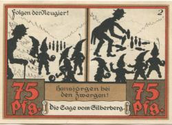 Wünschendorf - Gemeinde - 20.9.1921 - 75 Pfennig