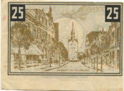 Wunstorf - Stadt - - 31.12.1922 - 25 Pfennig