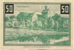 Wunstorf - Stadt - - 31.12.1922 - 50 Pfennig