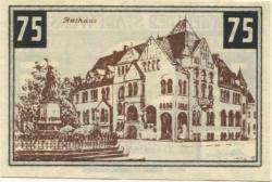 Wunstorf - Stadt - - 31.12.1922 - 75 Pfennig