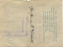 Wurzbach - Gemeinde-Sparkasse - 1.12.1922 - 1000 Mark