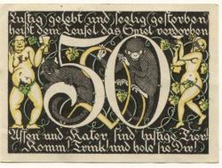 Wyk - Westerwald, Hans, Altdeutscher Keller - -- - 50 Pfennig 