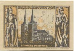 Xanten - Dom-Ausschuss - 4.9.1921 - 50 Pfennig 