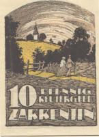 Zarrentin - Stadt - - 31.5.1922 - 10 Pfennig 