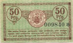 Zell - Stadt - Dezember 1918 - 50 Pfennig 