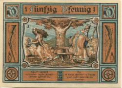 Zella-Mehlis - Stadt - November 1921 - 50 Pfennig 