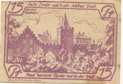 Zerbst - Einkaufsverein der Kolonialwarenhändler - -- - 15 Pfennig